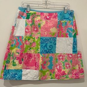 Lilly Pulitzer Vintage Wrap Skirt! Double-sided!